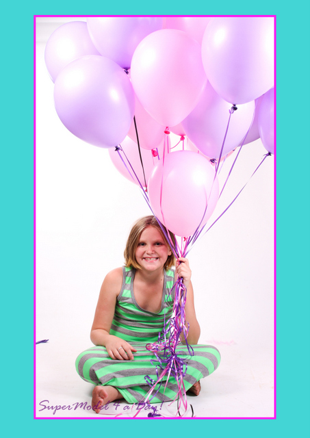 Rocking it in front of the camera! It’s Bronwyn’s Party!